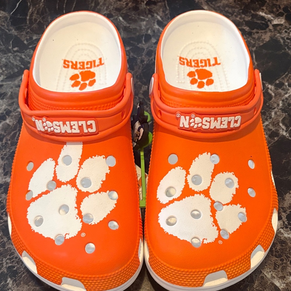 Kids Orange Clogs